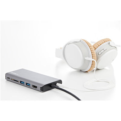 Docking Station Usb-C Multipuertos - Hdmi O Vga - Pd De 100w Entrega De Alimentacion - Cable De 30cm - Lector De Sd (Dkt30chvausp) - Startech.Com Modelo Dkt30chvausp