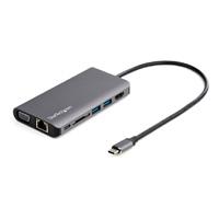 Docking Station Usb-C Multipuertos - Hdmi O Vga - Pd De 100w Entrega De Alimentacion - Cable De 30cm - Lector De Sd (Dkt30chvausp) - Startech.Com Modelo Dkt30chvausp