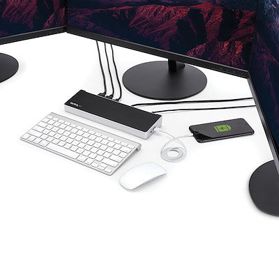 Docking Station Usb-C Para Laptops - Replicador De Puertos Usb Tipo C Para 3 Pantallas 4k - Con Pd 2x Dp Y 1x Hdmi Para Macbook - Startech.Com Modelo Dk30ch2dppd