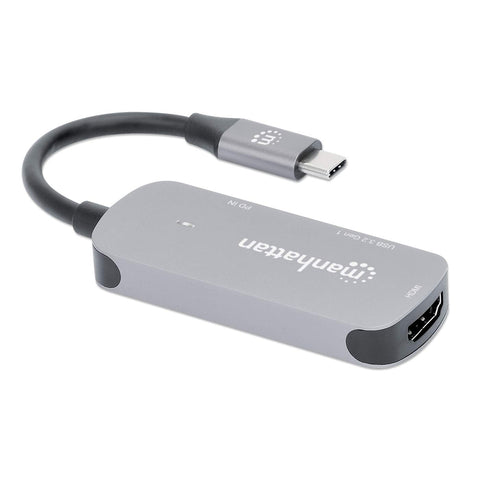 Docking Usb C 3 Puertos Hdmi, Usb-A, Usb-C, Manhattan 130707