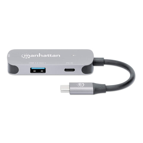 Docking Usb C 3 Puertos Hdmi, Usb-A, Usb-C, Manhattan 130707
