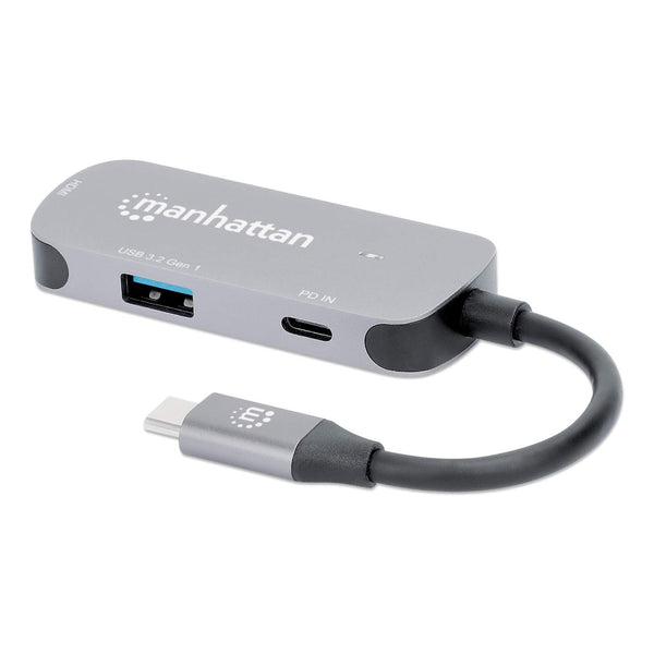 Docking Usb C 3 Puertos Hdmi, Usb-A, Usb-C, Manhattan 130707