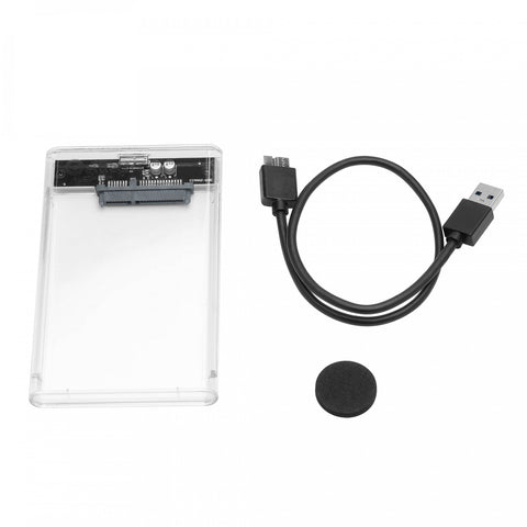 Enclosure Disco Duro Getttech 2.5" Transparente Gce-U325-01
