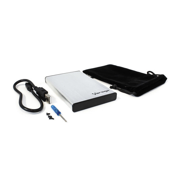 Enclosure Vorago Hdd-102 Plata Dd 2.5 Usb 2.0 Sata