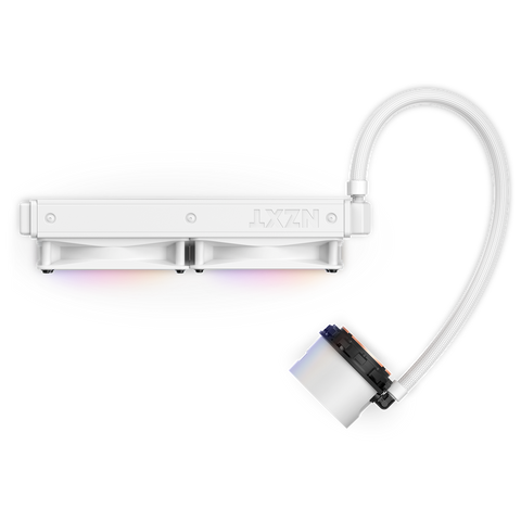 Enfriamiento Liq Nzxt Kraken 240 Displ/Contr/Rgb Fans Wh Rl-Kr240-W1
