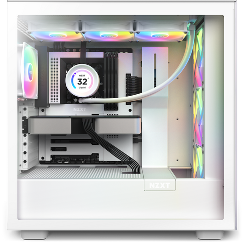 Enfriamiento Liq Nzxt Kraken 360 Display Contr, Rgb Fans Wh Rl-Kr360-W1
