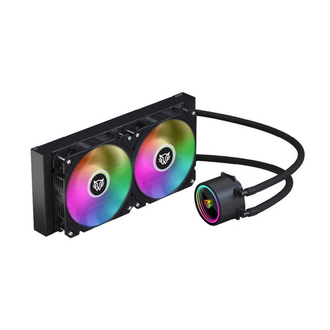 Enfriamiento Liquido 240Pro Hx20 2 Vent 120 Mm Argb, Intel/Amd Negro Br-937368