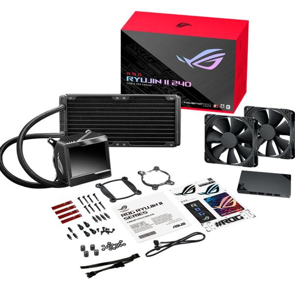 Enfriamiento Liquido Asus Rog Ryujin Ii 240 Pantalla Lcd 3.",  240Mm