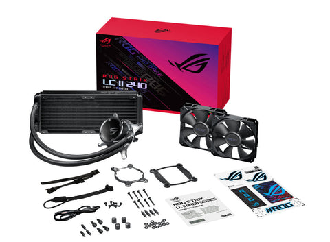 Enfriamiento Liquido Asus Rog Strix Lc II 240 Argb Aura Sync 240Mm