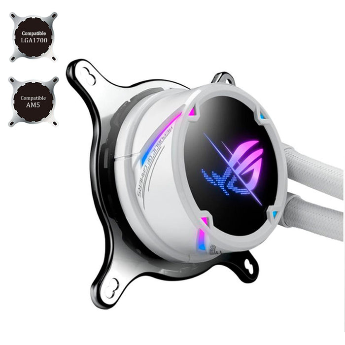 Enfriamiento Liquido Asus Rog Strix Lc Ii 240 Argb We Aura Sync 240mm