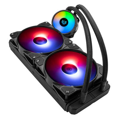 Enfriamiento Liquido Balamrush Cpu 2 Ventiladores Argb 120mm Eolox Br-931328