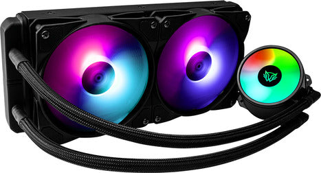Enfriamiento Liquido Balamrush Cpu 2 Ventiladores Argb 120mm Eolox Br-931328