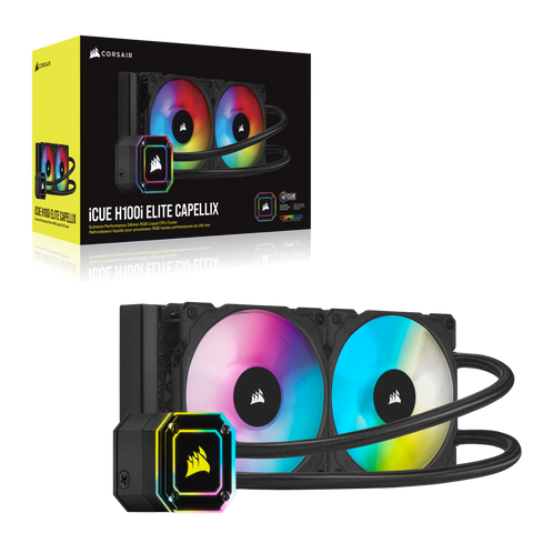 Enfriamiento Liquido Corsair Hydro H100i Pro Xt Rgb 240 Mm Cw-9060043-Ww