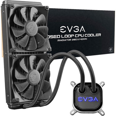 Enfriamiento Liquido Evga 400-Hy-Cl28-V1 Clc 280mm Rbg Led 2 Ventilado