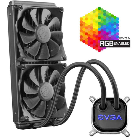 Enfriamiento Liquido Evga 400-Hy-Cl28-V1 Clc 280mm Rbg Led 2 Ventilado