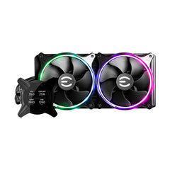 Enfriamiento Liquido Evga 400-Hy-Cx28-V1 280mm Aio Lcd Intel , Amd