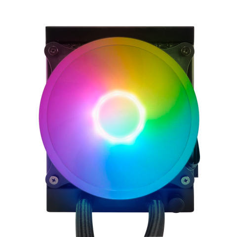 Enfriamiento Liquido Game Factor 1x120 Rgb 150w 70 Cfm Negro Lqg501 Bk