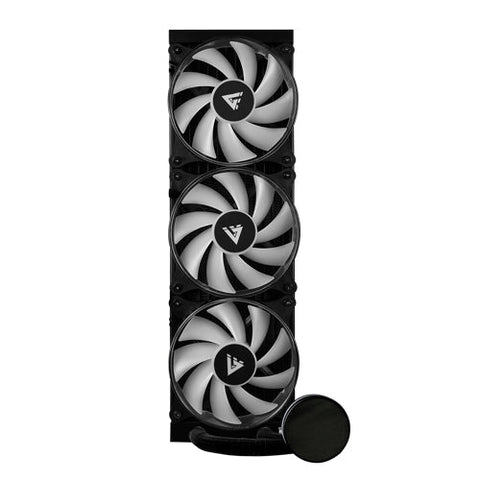 Enfriamiento Líquido Game Factor 360Mm, Rgb, 3X120Mm, Negro, Lqg700-Bk