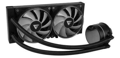 Enfriamiento Liquido Gaming Game Factor 2x120 Rgb Lqg601 bk