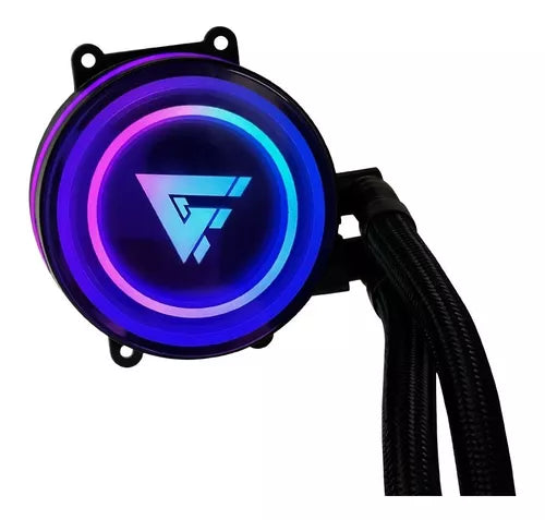 Enfriamiento Liquido Gaming Game Factor 2x120 Rgb Lqg601 bk