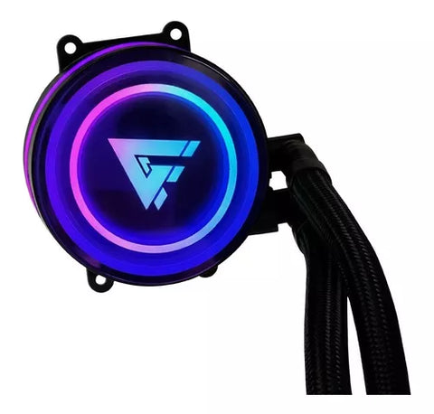 Enfriamiento Liquido Gaming Game Factor 2x120 Rgb Lqg601 bk