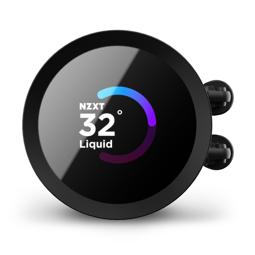 Enfriamiento Liquido Nzxt Kraken 240 Display, Contr Rgb Fans Bk Rl-Kr240-B1