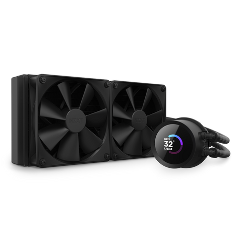 Enfriamiento Liquido Nzxt Kraken 240 Display, Contr Rgb Fans Bk Rl-Kr240-B1