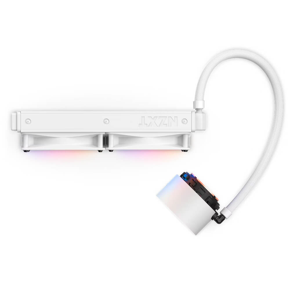 Enfriamiento Liquido Nzxt Kraken 240 Elite Display, Controlador Rgb Fans Rl-Kr24E-W1