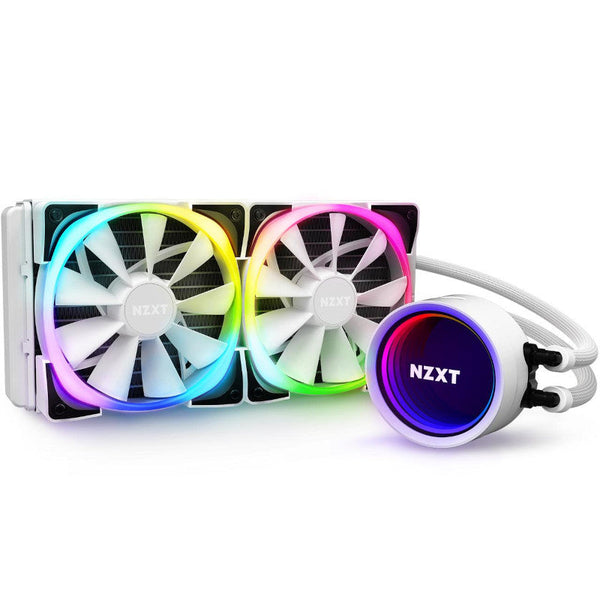 Enfriamiento Líquido Nzxt Kraken X53 Para Cpu 240mm Rgb Wh Rl-Krx53-Rw