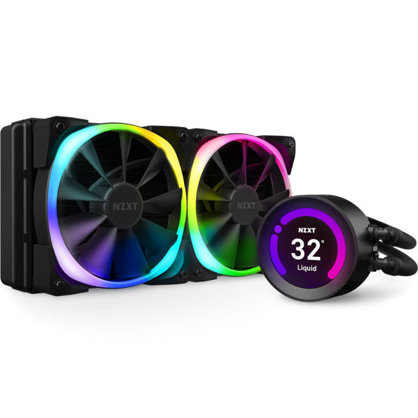 Enfriamiento Liquido Nzxt Kraken Z53 Para Cpu Rgb 240mm Bk Rl-Krz53-R1