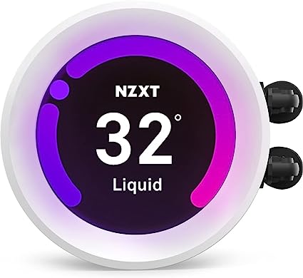 Enfriamiento Liquido Nzxt Kraken Z63 Para Cpu Rgb 240mm Wh Rl-Krz63-Rw
