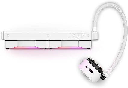 Enfriamiento Liquido Nzxt Kraken Z63 Para Cpu Rgb 240mm Wh Rl-Krz63-Rw