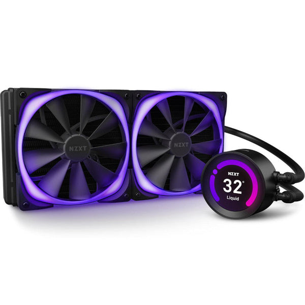 Enfriamiento Liquido Nzxt Rl-Krz63-R1  Kraken Z63 Para Cpu Rgb 240mm Bk Rl-Krz63-R1