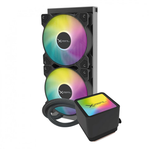Enfriamiento Liquido Xzeal Argb 2 Ventilador 12Cm 500-2000 Rpm (Xzco400B)