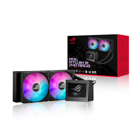Enfriamineto Liquido Asus Rog Ryujin Iii 240 Argb Pantalla Lcd3.5