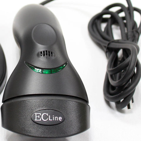 Escáner laser con base, dist. 10 cm, usb ec line (ec-ls-9620)