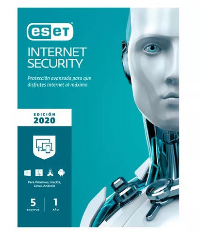 Eset Internet Security 5 Lic V13 V2020 (Int520)