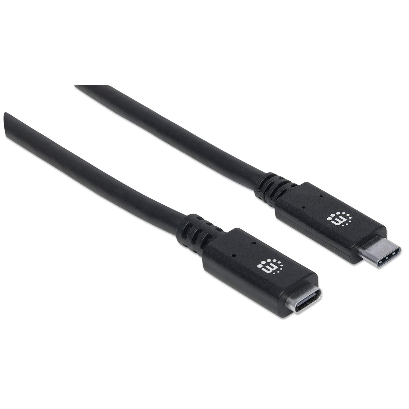 Extension De Cable Usb-C V3.1 50 Cm Negro 10gb Ps 5a 355230