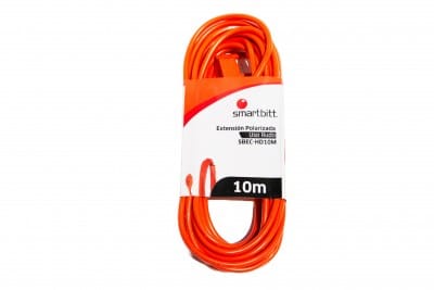 Extensión Smartbitt Uso Rudo 10 Metros, 3 Contiene Potencia Máxima 13a (Sbec-Hd10m)