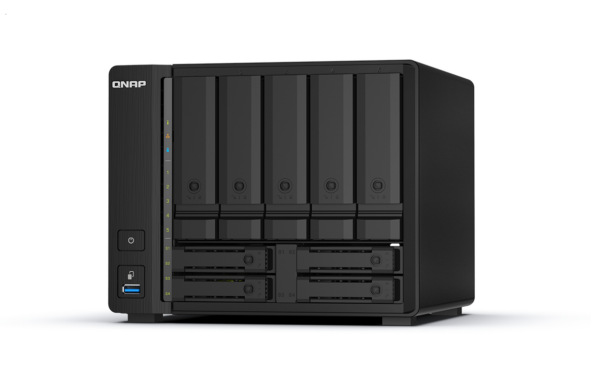  
Servidor QNAP Nas 9 Bahias - Ts-H973Ax-8G-Us
