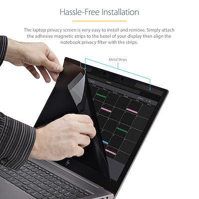 Filtro De Privacidad Para Laptop De 15.6 - Protector Filtro De Seguridad Para Pantalla De Laptop - Reduce Luz Azul 16:9 - Startech.Com Modelo Privscnlt15