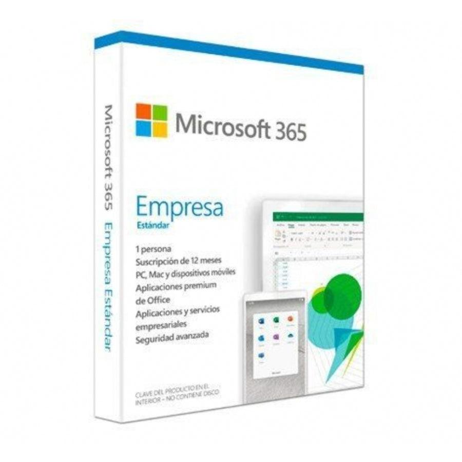 Fpp Microsoft 365 Business Standard Español, Suscripcin Anual, Uso Comercial