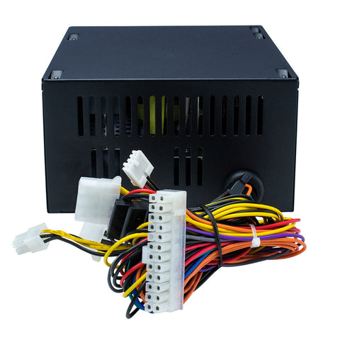 Fuente De Poder Acteck 500w 2 Sata 24 Pines Negro R-500 Es-05001