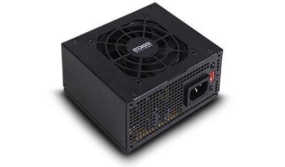 Fuente De Poder Acteck Af-B500 Slim 500w 24 Pin Sata Negro Es-05002
