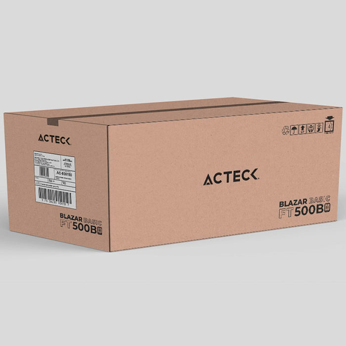 Fuente De Poder Acteck Blazar Basic Ft500B Atx 500W Caja X12 Ac-938150