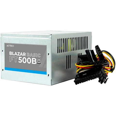 Fuente De Poder Acteck Blazar Basic Ft500B Atx 500W Caja X12 Ac-938150