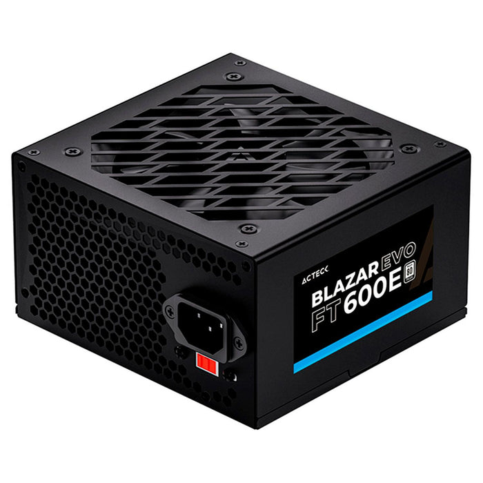 Fuente De Poder Acteck Blazar Evo Ft600E Atx 600W Negro Es-05003E
