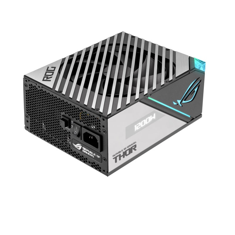 Fuente De Poder Asus Rog-Thor-1200p2-Gaming 1200w Platinum Ii 80 Plus