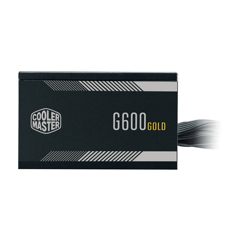 Fuente De Poder Cooler Master G600 Gold, 600W, 80+, Mpw-6001-Acaag-U2