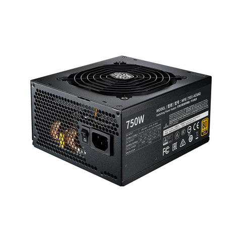 Fuente De Poder Cooler Master Mwe 750W Gold Fm V2 Mpe-7501-Afaag-U2
